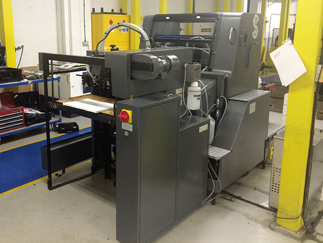 Heidelberg Paper Priming Machine